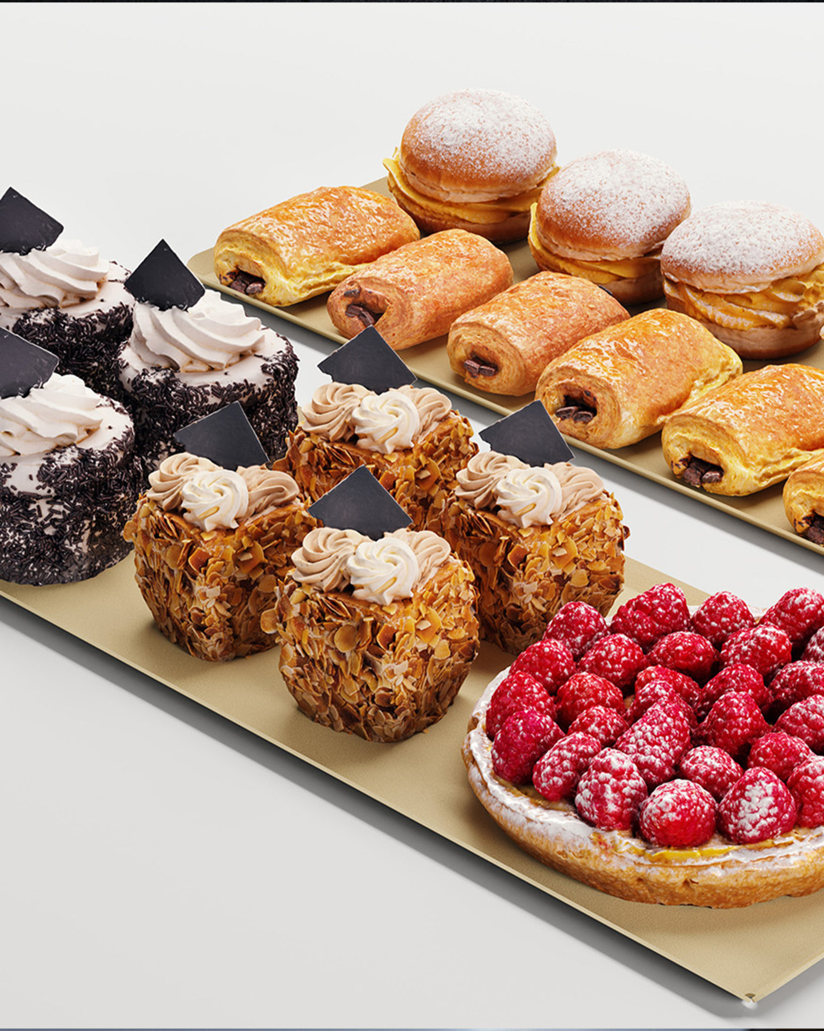 EXMYZA - DEL Packshots plateaux